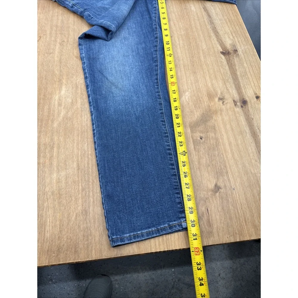 Lucky Brand Jeans 410 Athletic Straight Fit‎ Mens 34x32 (34x30) Denim Casual